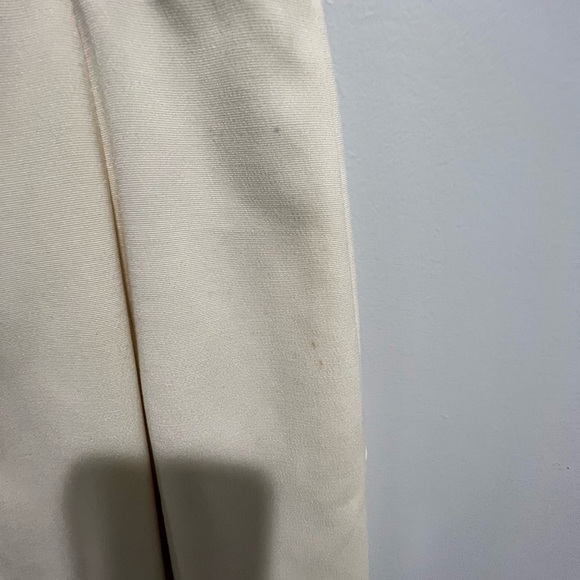 BCBG Strapless Mini Cream Colored Dress plus Matching Jacket Size XXS - Picture 10 of 11